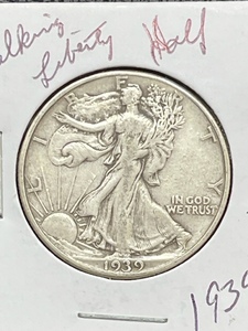 1939 Walking Liberty Half Dollar