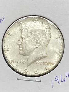 1964 Kennedy Half Dollar