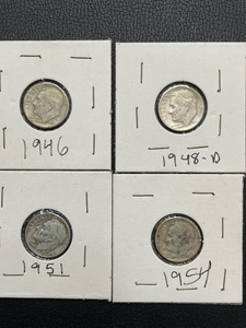 Roosevelt Silver Dimes