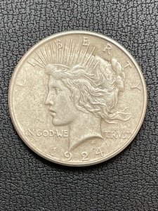 1924 Peace Dollar