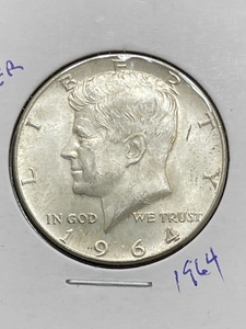 1964 Kennedy Half Dollar