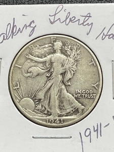 1941-D Walking Liberty Half Dollar