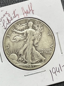 1941-S Walking Liberty Half Dollar
