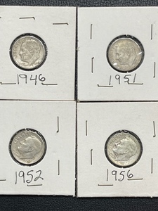 Roosevelt Silver Dimes