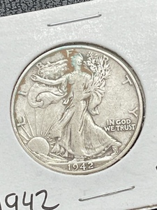 1942-D Walking Liberty Half Dollar