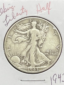 1943-D Walking Liberty Half Dollar