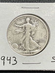 1943-S Walking Liberty Half Dollar