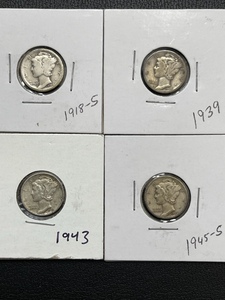 Mercury Silver Dimes