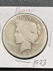 1923 Peace Dollar