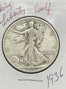 1936 Walking Liberty Half Dollar