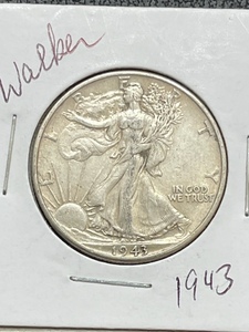 1943 Walking Liberty Half Dollar
