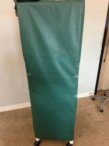 MSRP $800&nbspStandard Line Multi Purpose Linen Cart with Four Shelves &amp Cover - Great Condition