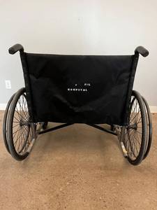 MSRP $1800 Invacare&nbspBariatricXW Extra Wide Gun Coated Steel Collapsible Wheelchair 30in Seat With Padded Legrests, 700lb Weight Capacity &amp More - Excellent Condition