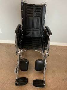 MSRP $1200 Invacare Full Reclining Wheelchair - Like New Condition