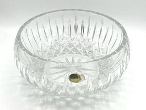lot 44 image: Vintage 24% Lead Crystal 9 Serving Bowl