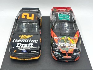 lot 60 image: 118 Revell 1998 Bobby Labonte #18 Small Soldiers Diecast  118 ERTL 1995 Rusty Wallace #2 Miller Genuine Draft