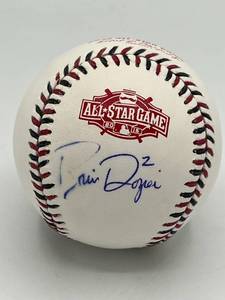 lot 67 image: Minnesota Twins Brian Dozier Autographed 2015 All-Star Game Rawlings Baseball - No COA