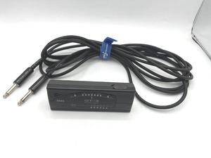 lot 70 image: Monster Prolink 21 Guitar Cable and KORG GT-3 Guitar Tuner