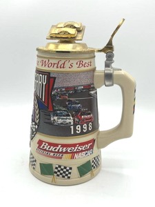 lot 76 image: Limited Edition Budweiser  NASCAR 50th Anniversary Stein #16429