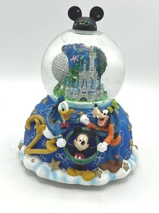 lot 78 image: Walt Disney Celebrate the Future Musical Snow Globe (Disney World 2000)