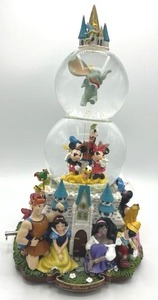 lot 84 image: Amazing Walt Disney World A Dream is a Wish Your Makes Musical Snow Globe in Working Condition