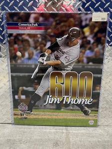 lot 88 image: Minnesota Twins Jim Thome 600 Home Runs 16 x 20 Photo Print
