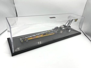 lot 91 image: 124 Don The Snake Prudhomme Miller Genuine Draft Dragster Action Diecast with Display Case