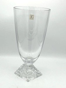 lot 93 image: 13 J.G. Durand Crystal Vase (Made in France)