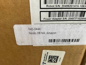 lot 132 image: Neato D8 Intelligent WiFi Connected Robot Vacuum Cleaner