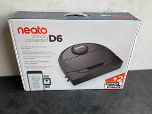 lot 133 image: Neato Robotics D6 Connected Laser Guided Robot Vacuum for Pet Hair