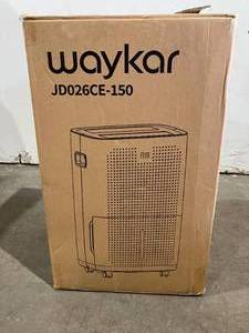 lot 155 image: Waykar 150 Pints 7,000 Sq. Ft Energy Star Dehumidifier with Drain Hose