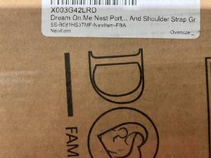 lot 177 image: Dream On Me Nest Grey Portable Play Yard with Carry Bag