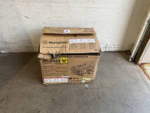 lot 3 image: Westinghouse WGen3600cv 4,6503,600-Watt Gasoline Powered RV-Ready Portable Generator with Recoil Start and CO Sensor