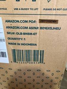lot 199 image: Zinus 6 Inch Foam and Spring Twin Size Mattress-in-a-Box