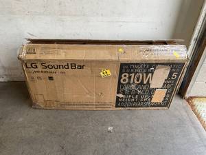 lot 4 image: LG S95QR 9.1.5 ch High Res Audio Sound Bar with Dolby Atmos and Surround Speakers 9.1.5 Channel, 810 Watts Output, Home Theater Audio with Dolby Atmos, DTSX, and IMAX Enhanced