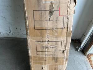 lot 14 image: EVAJOY 13 x 7 x 32 inch Metal Frame Above Ground Swimming Pool