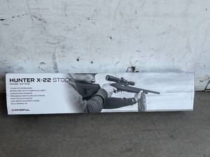 lot 33 image: Magpul Hunter X-22 Black Stock for Ruger 1022