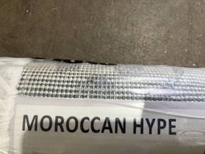 lot 82 image: JONATHAN Y 3 x 5 ft. IvoryLight Gray Moroccan Geometric Diamond Indoor Area-Rug