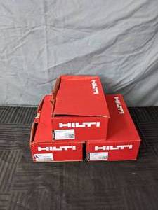 lot 47 image: (3) HILTI Boxes of KH38 x 4 Screws