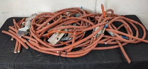 lot 108 image: De-sta-co 807-U SwingToggle Pneumatic Clamp and Pneumatic Air Line Flexible Tubes