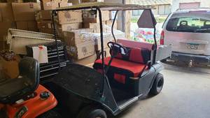 Gas Powered Utility Gold Cart