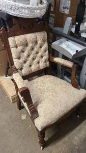 Vintage chair with tons of detail