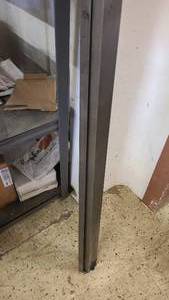 Heavy duty gauge steel bars x2