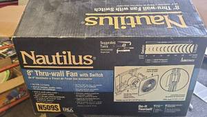 Nautilus 8 Thru-Wall fan