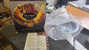 Fill a Bowl customizable art display