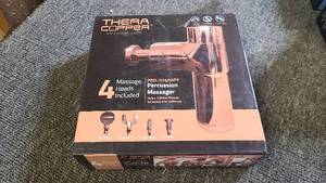 Thera Copper Massage gun in rose gold color