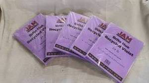5 pock of JAM purple printer paper