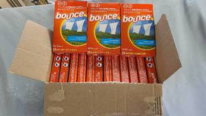 Box of Bounce Dryer Sheets new