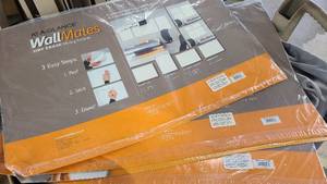 5-pack of stick and use wall mates organizers