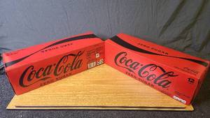2 - 12 Pack of CocaCola Zero Sugar